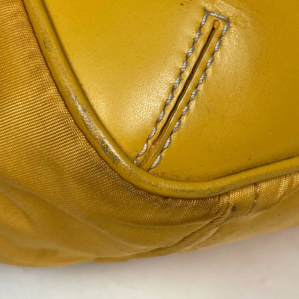 PRADA Yellow Shoulder Bag - Picture 3 of 6
